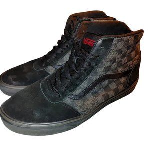VANS CHECKERED HI-TOP SNEAKERS MENS SIZE 8 / WOMENS SZ 9.5